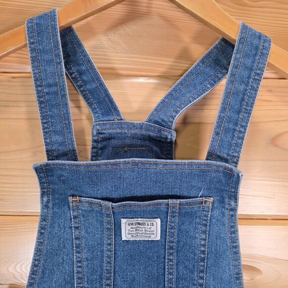 Levi's Overall Skirt Bib Youth Medium 10/12 - Picture 2 of 12